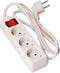 3-socket plugboard with power switch EDM Schuko (1,5 m)
