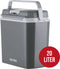 DistinQ Koelbox DQCB20GY - Elektrische Koelbox 20L - Koelen tot 18°C en Verwarmen tot 65°C - Grijs