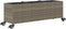 vidaXL - Plantenbak - met - wielen - 3 - potten - 107x32x38 - cm - poly - rattan - grijs
