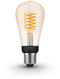 Philips Hue Filament White ST64 E27 - Slimme LED-lamp - Vintage ontwerp - Warmwit licht