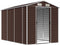 vidaXL - Tuinschuur - 191x300x198 - cm - gegalvaniseerd - staal - bruin