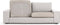 Bankbedekking Eysa JAZ Beige 85 x 15 x 100 cm