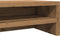 vidaXL - Monitorstandaard - 100x24x13cm - bewerkt - hout - artisanaal - eikenkleur