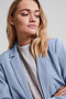 PIECES PCBOSSY LS LOOSE BLAZER - Dames Blazer - Gespreide kraag - Kentucky Blue