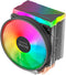 Mars Gaming MCPU44 - CPU Koeler - 4 Heatpipes - TDP 160W - Geluidsniveau 9-23dB(A)