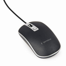 Gembird MUS-4B-06-BS - Draadloze muis - Optische sensor 1200dpi - Linkshandig en rechtshandig