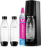 SodaStream TERRA - Bruiswatertoestel - Quick Connect cilinder - Zwart (2 stuks)