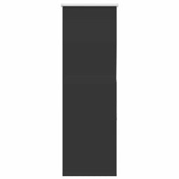vidaXL - Rolgordijn - verduisterend - 50x130cm - stofbreedte - 45,7 - cm - polyester
