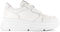 PS Poelman JANA Dames sneakers - Comfortabele hak 5 cm - Wit (42)