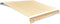 vidaXL - Luifeldoek - 450x300 - cm - canvas - oranje - en - wit