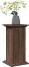 vidaXL - Sokkel - met - opbergruimte - 31x30x60 - cm - bewerkt - hout - bruin - eiken