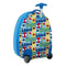 Stitch RESCUE - Rolkoffer - 2 wielen - 28 x 43 x 23 cm - Blauw Rood