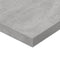 vidaXL - Wandschappen - 4 - st - 80x20x1,5 - cm - bewerkt - hout - betongrijs