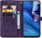 iMoshion Hoesje Geschikt voor Xiaomi Redmi Note 10 (5G) Hoesje Met Pasjeshouder - iMoshion Mandala Bookcase - Paars