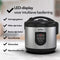Aviro Rijstkoker - 1,2L - 7 Functies - Warmhoudfunctie - Slowcooker - RVS Zwart