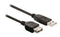 Nedis CCGP60010BK20 - USB A verlengkabel - 200 cm - Zwart