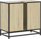 vidaXL - Wastafelkast - 65x33x60 - cm - bewerkt - hout - sonoma - eikenkleurig