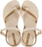 Ipanema Fashion Sandal - Platte Sandalen - Verstelbare bandjes - Beige
