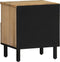 vidaXL - Nachtkastjes - 2 - st - 40x33x46 - cm - massief - mangohout
