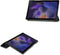 iMoshion Tablet Hoes Geschikt voor Samsung Galaxy Tab A8 (2021/2022) - iMoshion Design Trifold Bookcase - Zwart /Don't touch