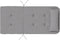 vidaXL - Stoelkussens - 2 - st - Adirondack - oxford - stof - grijs