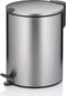 Pedaal Afvalemmer, 5 L, Zilver - Kela | Mats