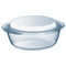 Glazen Braadpan met Deksel - Ronde Ovenschaal 5 Liter