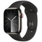 Apple Watch Series 9 - 41mm - Roestvrij staal - Grafiet - GPS + Cellular
