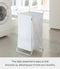 Yamazaki Tower - Wasmand - Inklapbaar - Wit