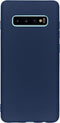 iMoshion Hoesje Geschikt voor Samsung Galaxy S10 Plus Hoesje Siliconen - iMoshion Color Backcover - Donkerblauw
