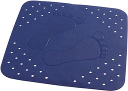 RIDDER Douchemat anti-slip Plattfuß 54x54 cm blauw 67263