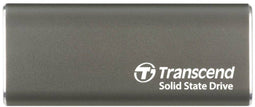 Transcend ESD265C - Draagbare SSD - 1TB opslag - USB 3.2 Gen2 10Gb/s - Grijs