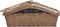 vidaXL - Houtmand - met - handvat - 57x46,5x52 - cm - wilgenhout - bruin