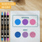 NAPI 48 Acrylstiften Dual Tip - Verfstiften voor Happy Stones - Inclusief 5 Mandala Sjablonen
