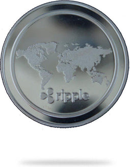 Ripple - Fysieke munt - Zilver - XRP munt