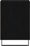 vidaXL - Tv-kast - Zwart - Eiken - 100x35x55 - cm - Engineered - Wood
