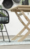 Garden Impressions Margriet tuinstoel - rope - zwart