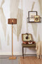 GOOD&MOJO Vloerlamp Iguazu - Bamboe/Jute - Ø30x126cm - - Staande lampen voor Woonkamer - Slaapkamer