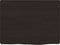 vidaXL - Wandschap - 40x30x2 - cm - behandeld - massief - eikenhout - donkerbruin