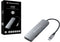 Conceptronic DONN11G - USB Hub - 4K Ultra HD - Grijs