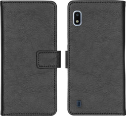 iMoshion Hoesje Geschikt voor Samsung Galaxy A10 Hoesje Met Pasjeshouder - iMoshion Luxe Bookcase - Zwart