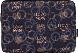Laptophoes 13 Inch GV – Geschikt voor o.a Macbook Pro 13 Inch 2009-2012 & Macbook Air 2008-2017 – Laptop Sleeve – I Love Mom