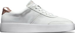 Clarks Hero Walk - Lage Sneakers - Leren voering - White Combi