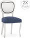 Stoelhoes Eysa THOR Blauw 50 x 5 x 50 cm 2 Stuks