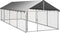 vidaXL - Hondenkennel - voor - buiten - met - dak - 600x200x150 - cm
