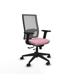 Piqueras y Crespo 2D066N0 - Bureaustoel - Verstelbare hoogte met armleuning - Roze