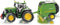 SIKU John Deere Tractor met Balenpers - Speelgoedvoertuig