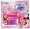 Create it! - Make-up Set - 2 nagellakjes 2 lippenbalsems 1 kwastje 1 lipgloss 6 oogschaduwkleuren - Roze/Lila
