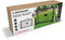 Dunlop Voetbaldoel - Voetbal Goal 180 x 120 x 60 cm - Metaal - Zwart/Rood