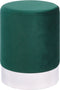 BRIGITTE - Poef - Smaragdgroen - Fluweel